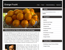 Tablet Screenshot of orange-frucht.de